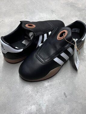 Adidas Taekwondo Mei Black White Gum Women’s Sneakers JQ3012 - New